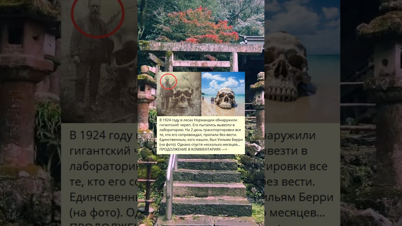 В 1924 году в лесах Нормандии обнаружили