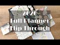 Full 2020 Planner Flip Through