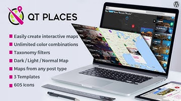 QT Places: Interactive Responsive Google Maps Wordpress Plugin | Codecanyon Scripts and Snippets