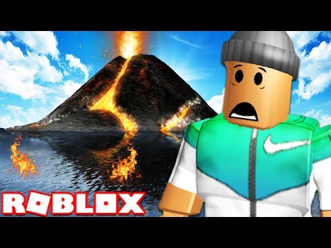 Escape The Volcano In Roblox Youtube - escape the volcano roblox youtube