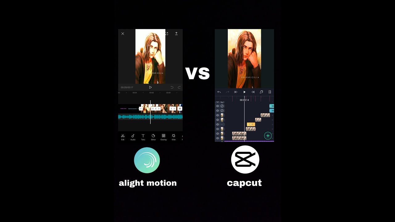 perbandingan alight motion vs capcut - YouTube