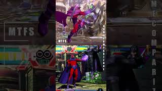 The MASTER of MAGNETISM -  Marvel Tokon Fighting Souls vs UMVC3 Magneto #comparison #ps5 #shorts
