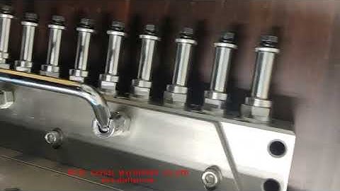 Material pump for softgel encapsulation machine 1