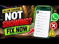 WhatsApp Allow Sharing Not Showing? Fix It Now!