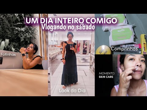 UM DIA DE SÁBADO | ROLÊ NO SHOPPING e COMPRINHAS DE MAKE Vlog