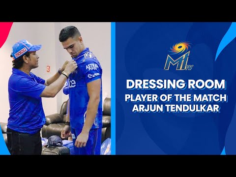 Arjun Tendulkar - Dressing room POTM | Mumbai Indians