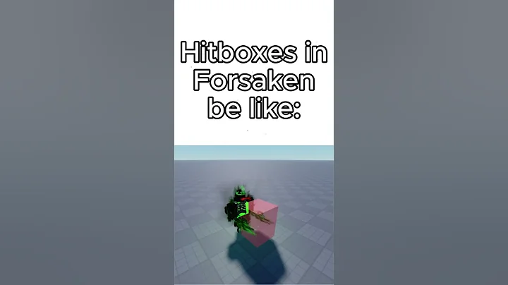 Hitboxes in Forsaken 💀 #roblox #robloxmemes #forsaken