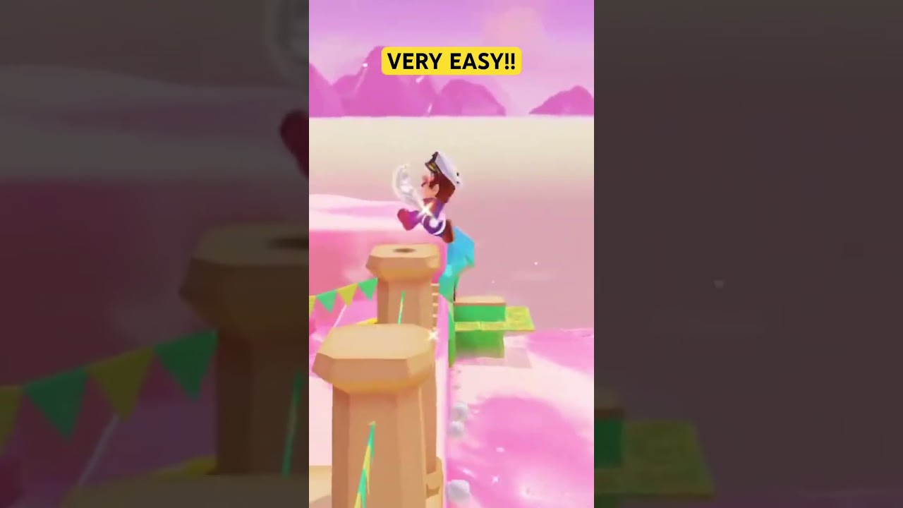 The EASIEST Insanity Elite VAULT TRICKJUMP in Super Mario Odyssey 