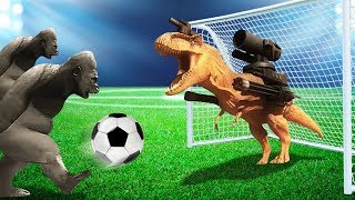 FOOTBALL WITH DEADLY ANIMALS! (Beast Battle Simulator #3)