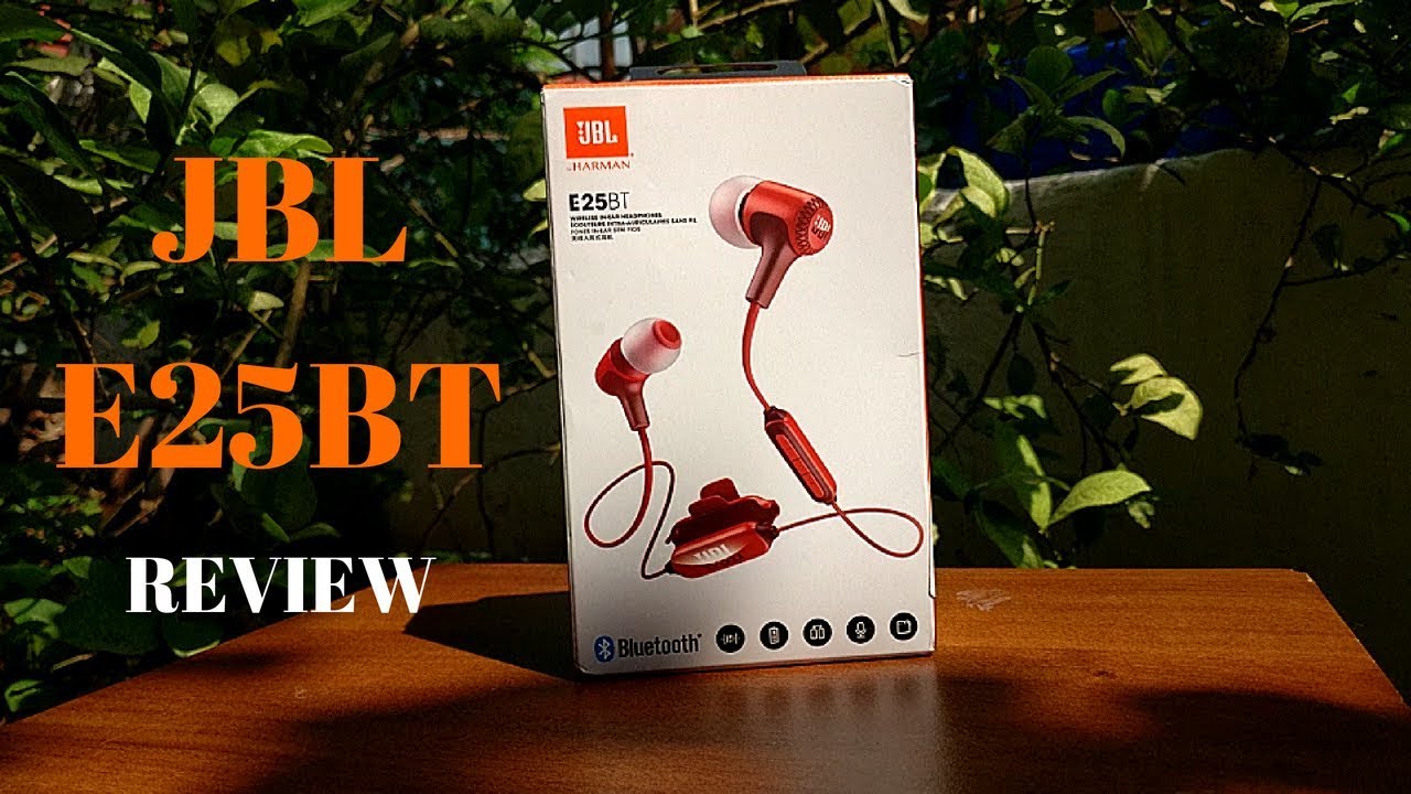 JBL E25BT in-ear Bluetooth headphones Review - Are worth? YouTube