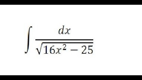 INTGERATION OF INVERSE HYPERBOLIC FUNCTION EXAMPLE 2