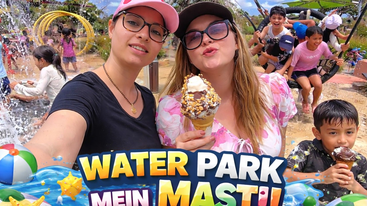 WATER PARK MEIN FULL MASTI WITH FAMILY | - YouTube