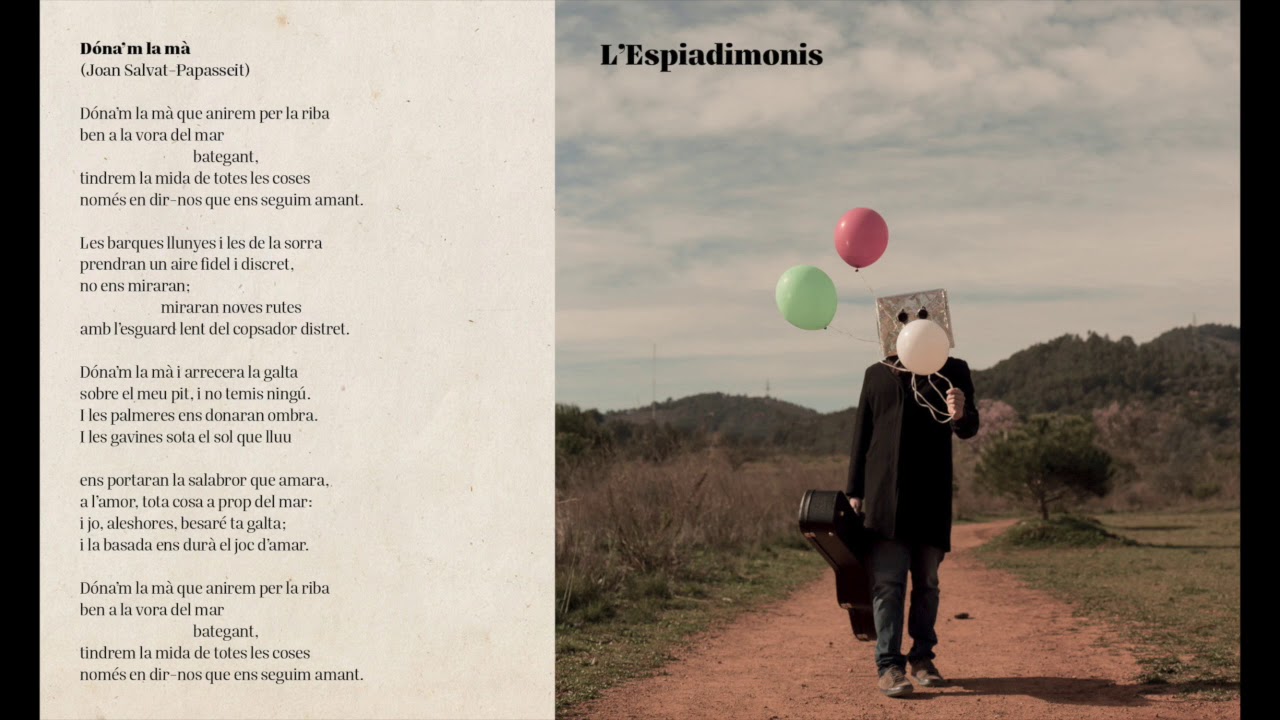 L'Espiadimonis - Dóna'm la mà