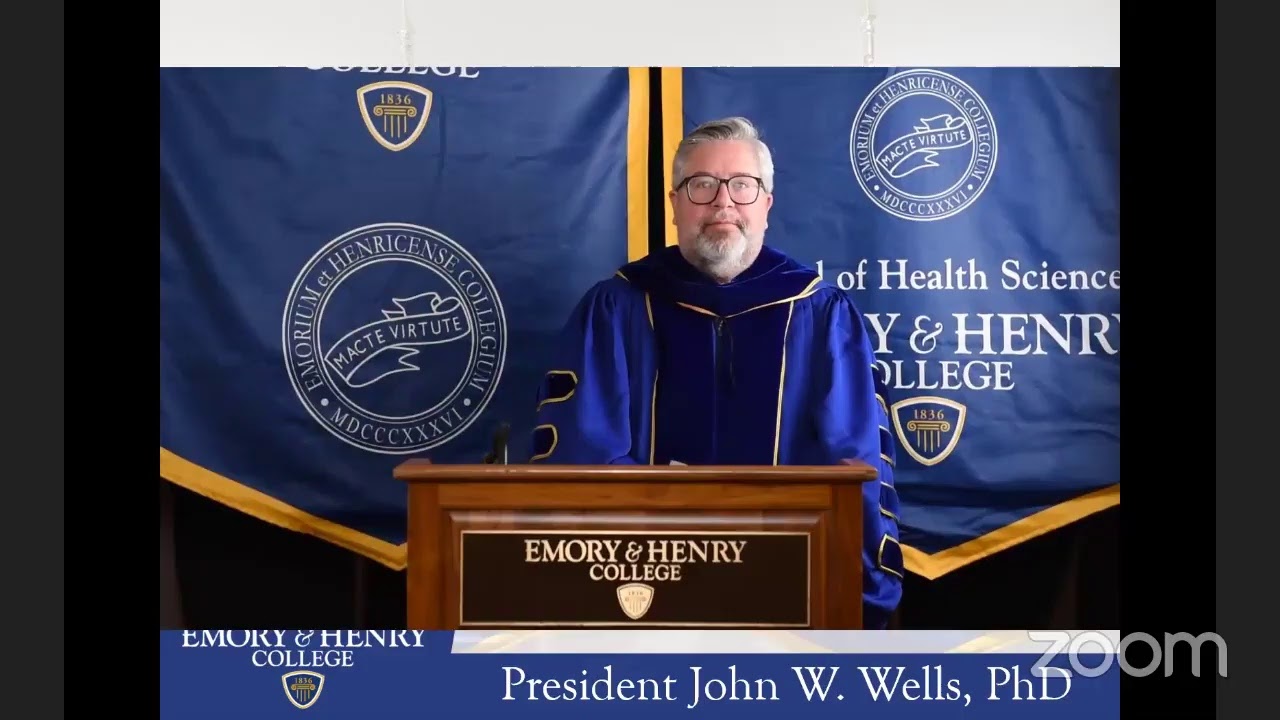 Emory and Henry School of Health Sciences MOT Class of 2020 Graduation
