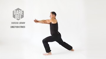 Exercise Library: Lunge Push Strikes
