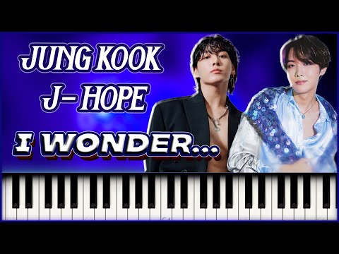 i wonder… (Sheet, MIDI, Drums & WAV) - Jung Kook & j-hope