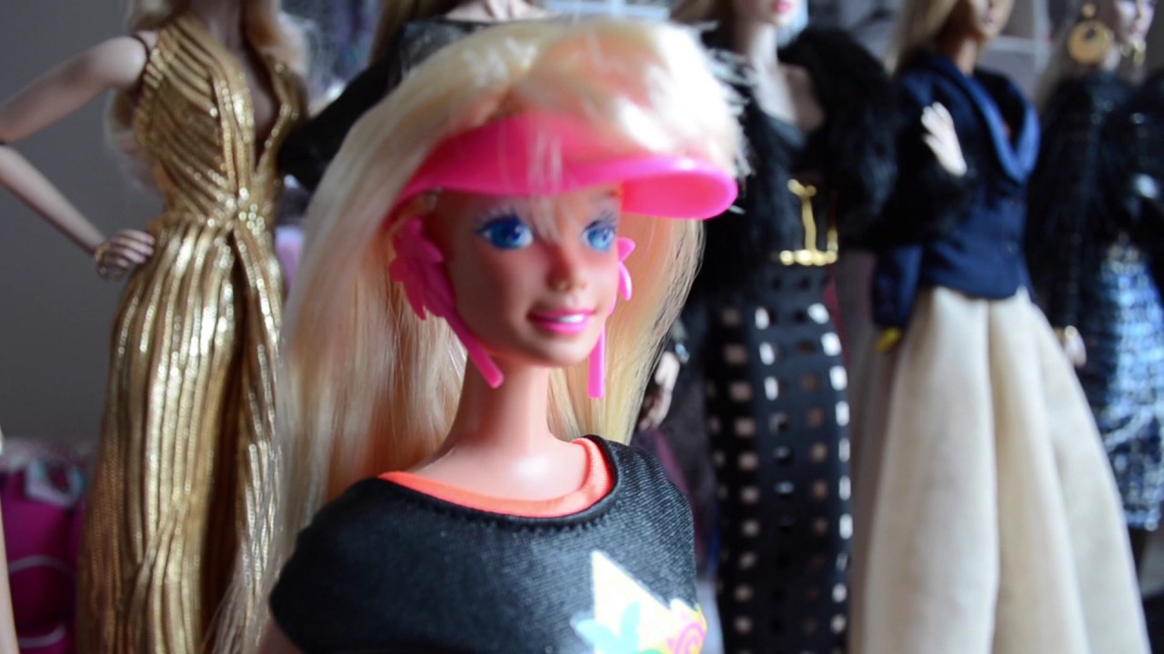 glitter hair barbie 1994