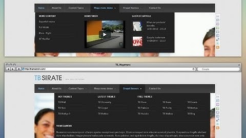 How to create mega menu in Drupal using TB Mega Menu module