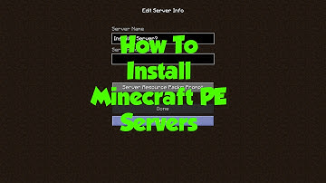 How to install Minecraft PE/Windows 10 Edition Servers