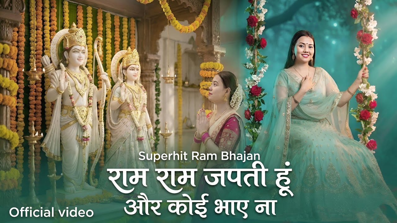 राम राम जपती हूं और कोई भाए ना | Ram Ram japti hu aur koi bhaye na | New Ram Bhajan | Bhakti song 