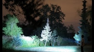 SkyRay King - How To Make The Brightest Flashlight - 10,000+ LUMENS!