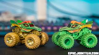 Dragon Green and Gold Custom Monster Truck | Monster Jam 1:64 | EPICJONTUAZON