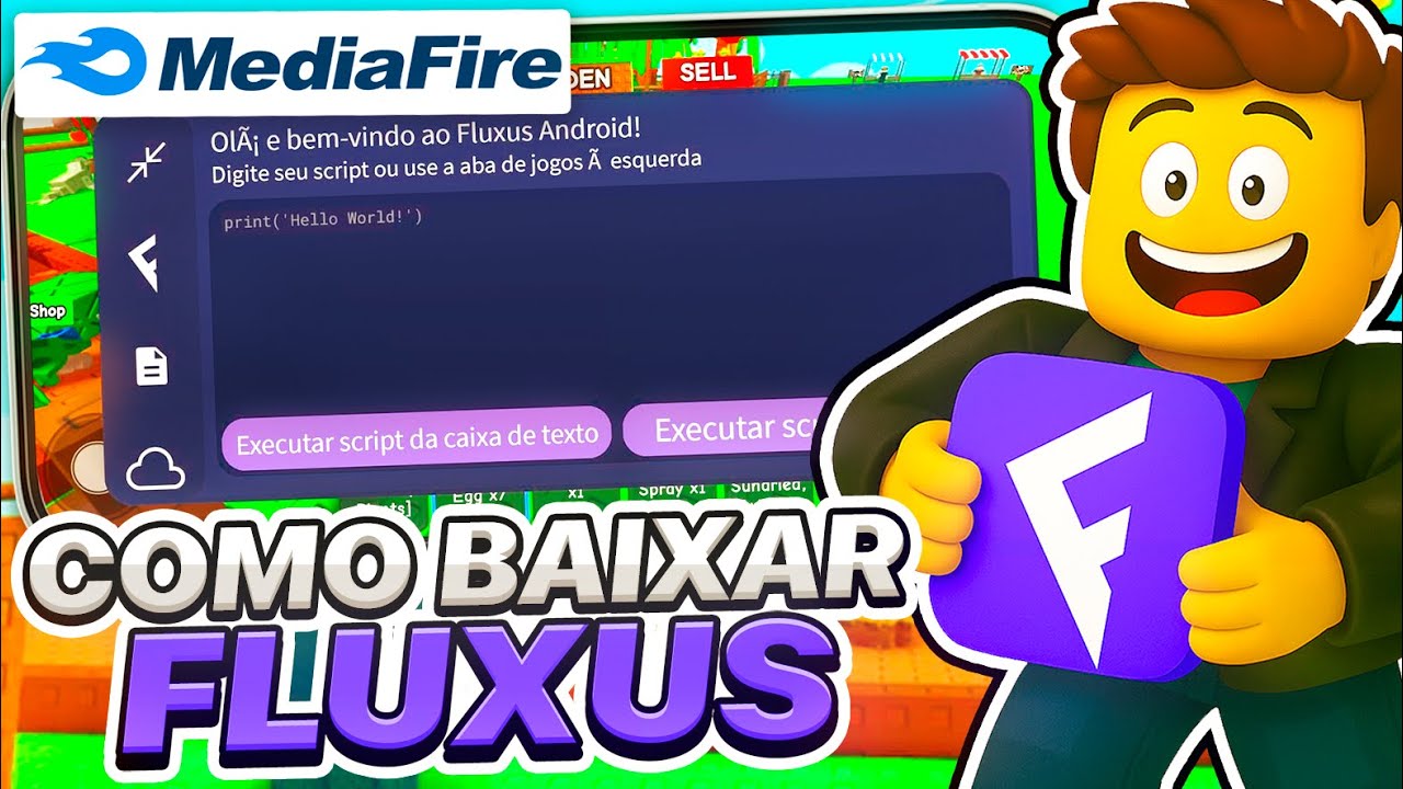 ✓COMO BAIXAR Executor FLUXUS SEM BAN ATUALIZADO SEM KEY + LINK