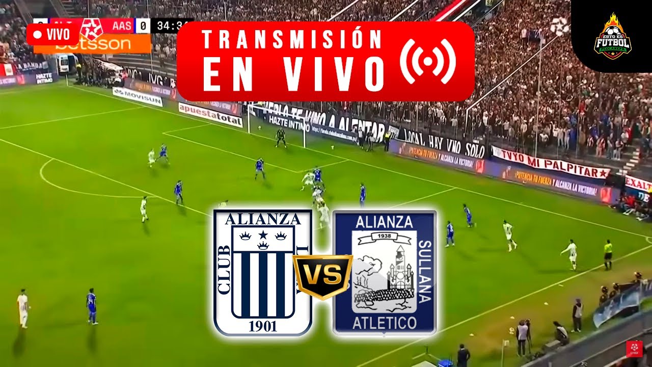 ¡NO SE PUDO! ALIANZA LIMA 1 VS 1 ALIANZA ATLÉTICO EN VIVO 🔴 TORNEO ...
