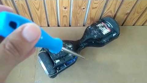 Hoverboard charging problem and low battery voltage - possible solution