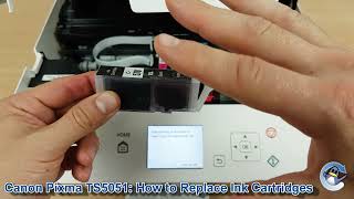 Canon Pixma TS5051: How to Change/Replace Ink Cartridges