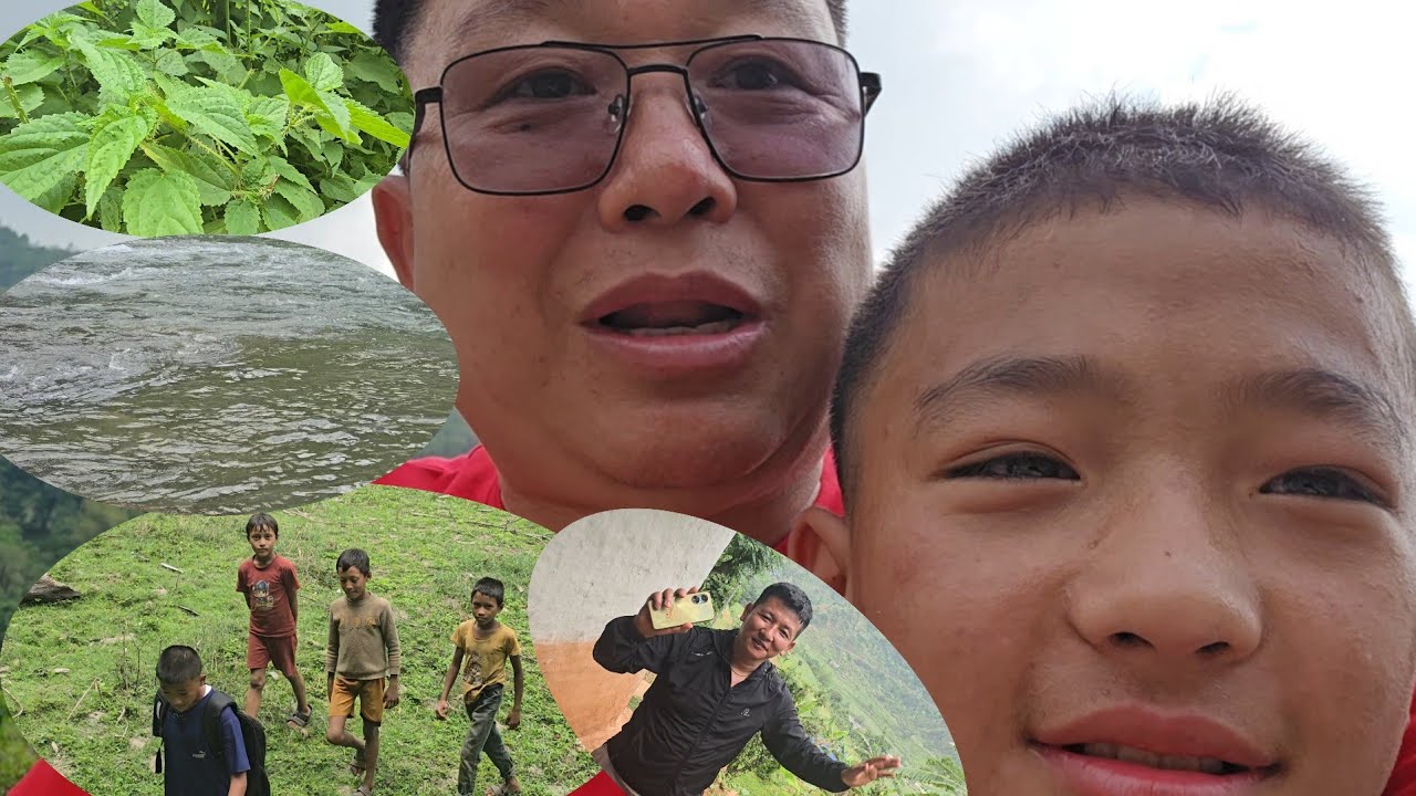 रावा खोलामा दिन भरी भोकै तिर्खै पौडी खेलेर घर तिर जादै🤣 @Ganga6717 #Rawakhola #Swimming #Trending