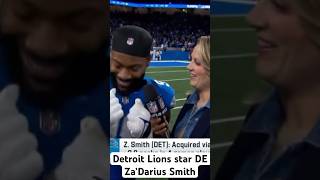 Detroit Lions STAR Za’Darius Smith on what makes this team SPECIAL #onepride #lions #detroitlions
