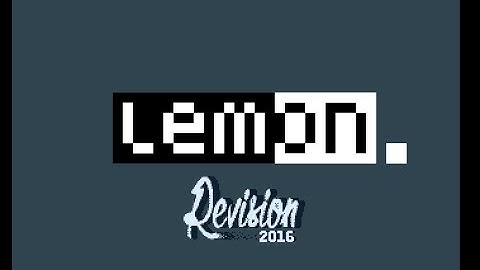 Lemon - 120 Hours - Amiga Demo (50 FPS)