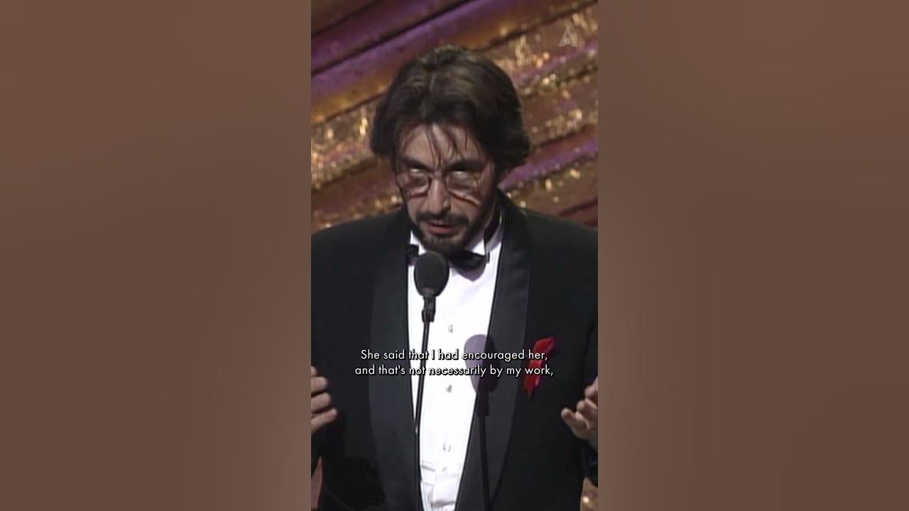 Oscar Winner Al Pacino - YouTube