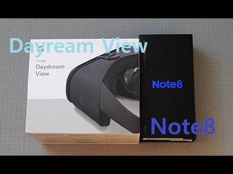 구글 데이드림 뷰 2 노트 8에서 사용해 보았습니다. Google Daydream 2