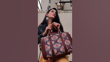 Zouk Stylish Handbag with Denims | How to style jumpsuit