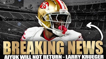 BREAKING: Brandon Aiyuk WILL NOT Play For The 49ers Again...