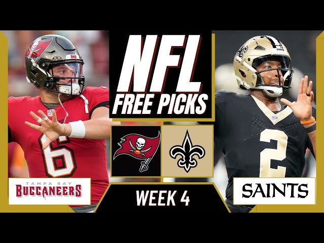 New Orleans Saints vs. Tampa Bay Buccaneers NFL Week 4 Odds and Lines