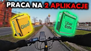 Dostarczałem na Dwie Aplikacje Glovo/Uber Eats