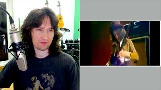 British guitarist reacts to Paul Kossoff jamming out some Mr Big with Free!