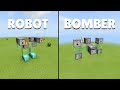 Minecraft: 3+ Simple War Redstone Builds! (Bedrock/PE Only)