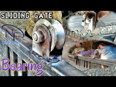 Sliding gate wheel II manual wheels II roller gate wheels II bearing work