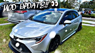 UPDATED MOD LIST 2022 Toyota Corolla LE!