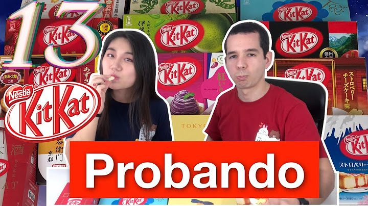Probando 13 sabores de KITKAT JAPONESES