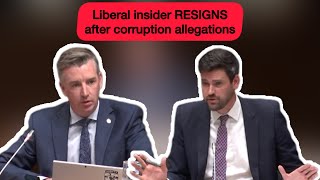 Liberal insider RESIGNS after corruption allegations