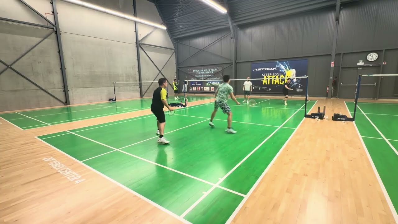 Yonex Center Jeremy/Steven vs Niels/Kevin