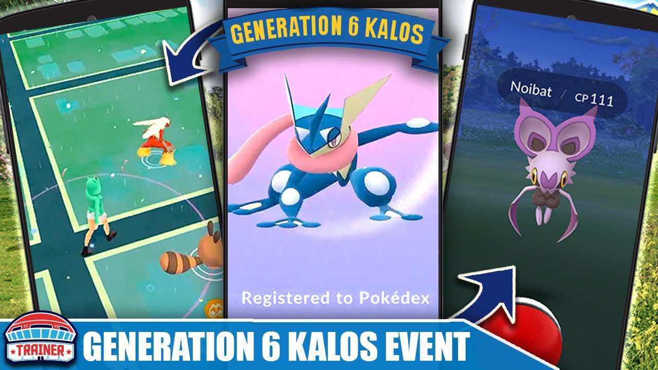 Play Hard Top 3 Tips Kalos Generation 6 Event Greninja Wild Spawns Research Pokemon Go Youtube