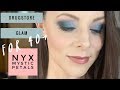 NYX DRUGSTORE GLAM FOR OVER 40s | PEACOCK SMOKY EYE | NYX Mystic Petals eye and lip look!