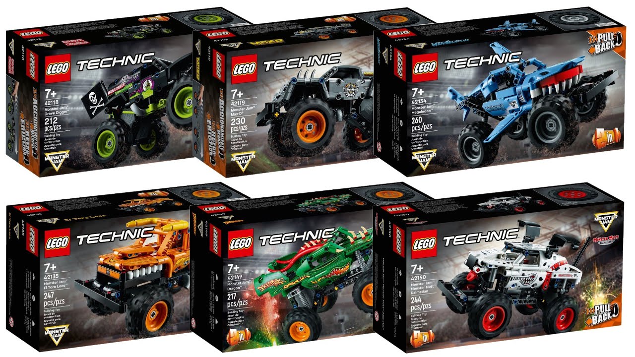 LEGO® Technic™ Monster Jam® Trucks Coming In 2021