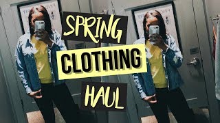 SPRING TRY ON CLOTHING HAUL 2018! American Eagle, Forever 21, Nordstrom Rack+More